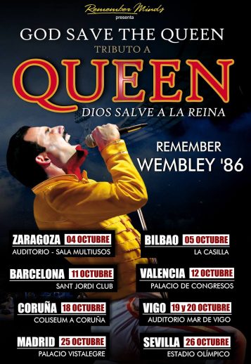 God Save the Queen – Remember Wembley ’86 Tour 2013