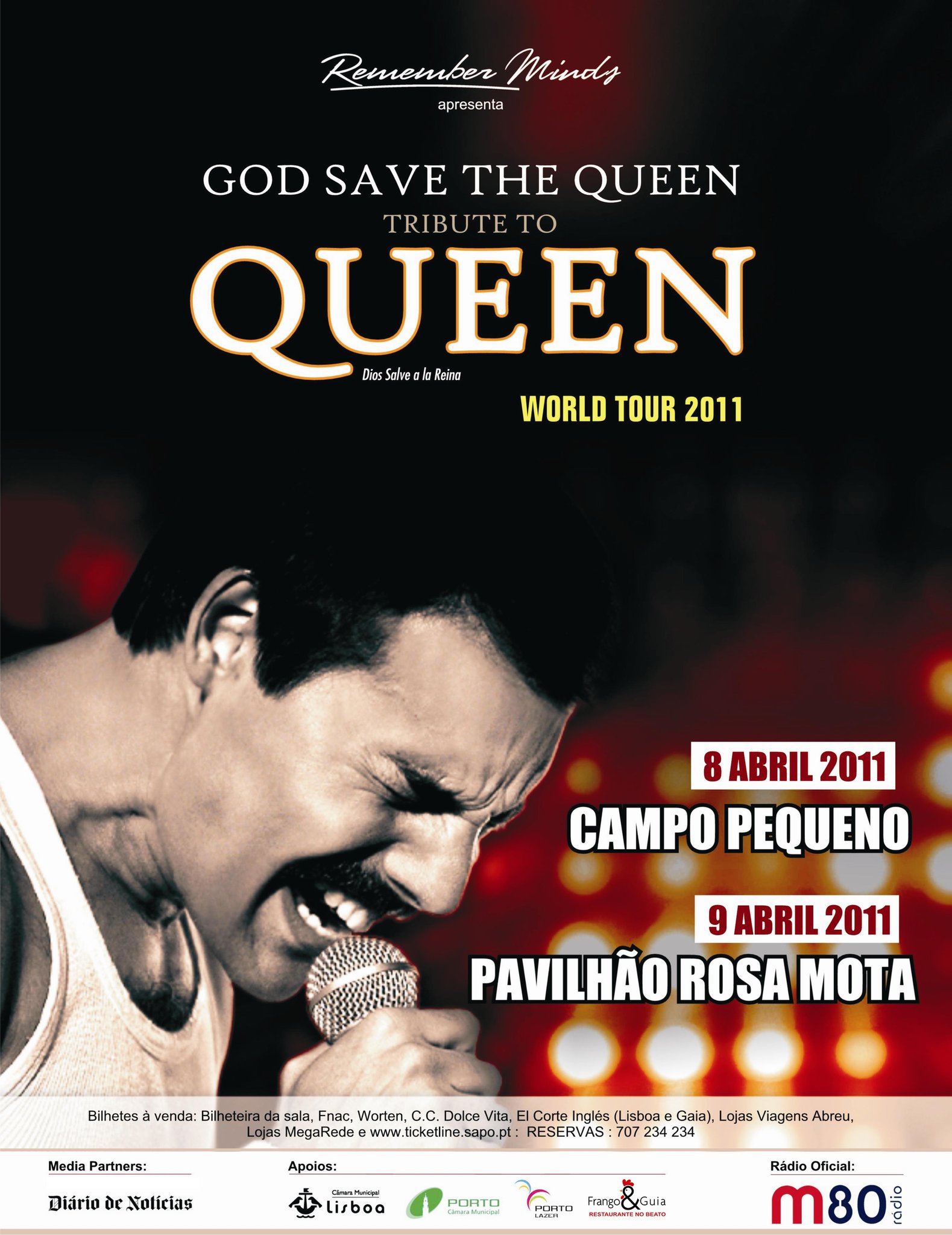 God Save the Queen – Portugal Tour 2011
