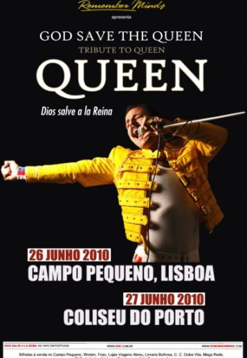 Remember Minds Apresenta: God Save the Queen – O Melhor Tributo do Mundo