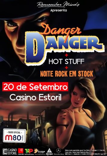 Remember Minds Apresenta: Danger Danger + Hot Stuff – Noite Rock em Stock